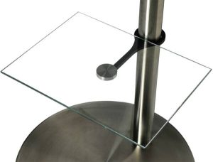 CAV-S20 Glasplaat transparant 40x30cm voor 60mm kolom