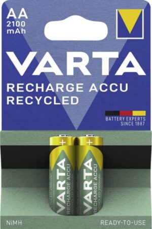 RECHARGE ACCU Recycled AA 2100mAh Blister 2