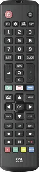 Ersatzfernbedienung LG 2.0